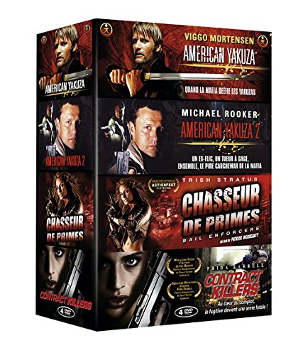 Coffret Action Red Lined-Gun & Speed + Street Racer + Fast Drive + The Diplomat 4Dvd