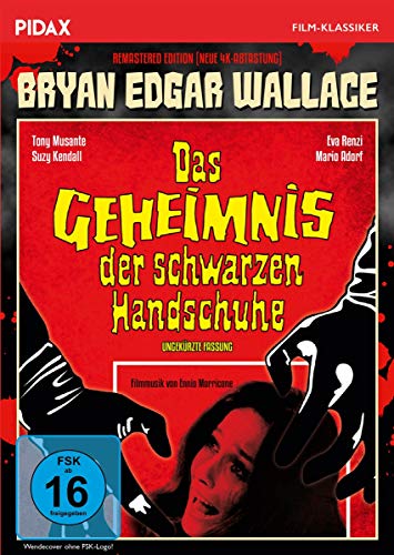 Bryan Edgar Wallace: Das Geheimnis Der Schwarzen Handschuhe - Remastered Edition / Spannender Gruselkrimi Mit Starbesetzung + Bonusmaterial (Pidax Fil
