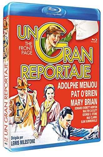 Un Gran Reportaje 1931 Bd The Front Page
