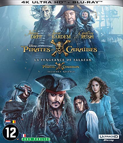 Pirates Des Caraïbes 5 : La Vengeance De Salazar - Combo Uhd 4K + Bd