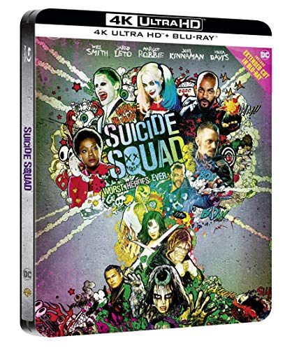 Suicide Squad (Ltd Steelbook) 4K Ultra-Hd+Blu-Ray