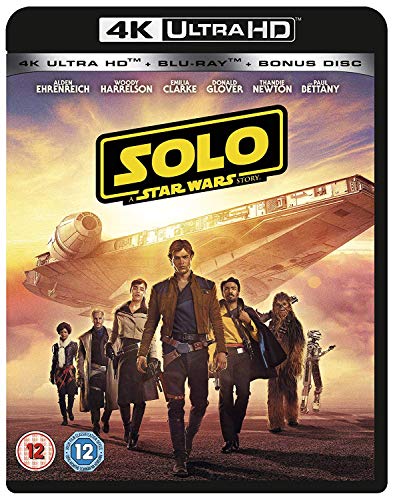 Solo: A Star Wars Story (3 Blu-Ray) (Uhd 4K) [Edizione: Regno Unito]