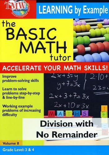Basic Math Tutor Division With No Remainder [Edizione: Regno Unito]