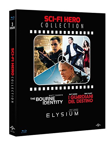 Movie-Sci-Fi Hero Collection - The Bourne Identity - I Guardini Del Destino - Elysium Box Set