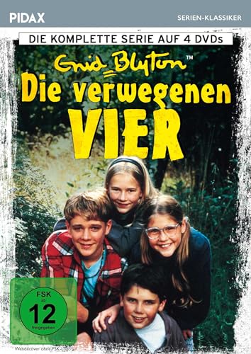 Enid Blyton: Die Verwegenen Vier / Die Komplette Serie Nach Den Romanen Von Kultautorin Enid Blyton (Pidax Serien-Klassiker)