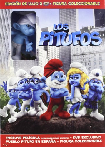 Pack Los Pitufos 3D + Muñeco (Edición Especial) (Import Dvd) (2011) Personajes