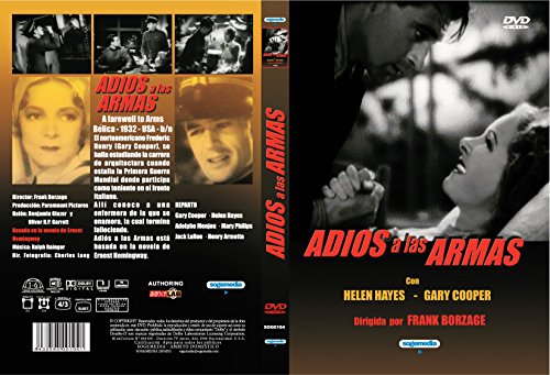 Adiós A Las Armas 1932 Dvd A Farewell To Arms