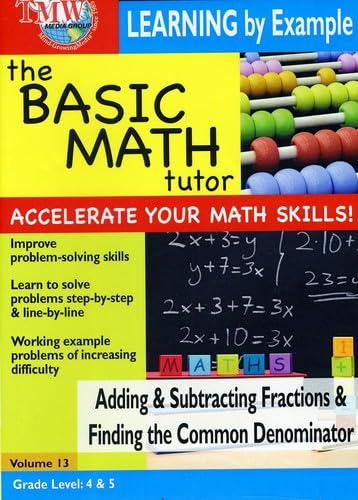 Basic Math Tutor Adding Subtracting Fr [Edizione: Regno Unito] [Edizione: Regno Unito]