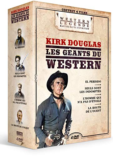 Coffret Kirk Douglas-Les Géants Du Western : L'Homme Qui N'A Pas D'Étoile + Seuls Sont Les Indomptés + El Perdido + La Route De L'Ouest