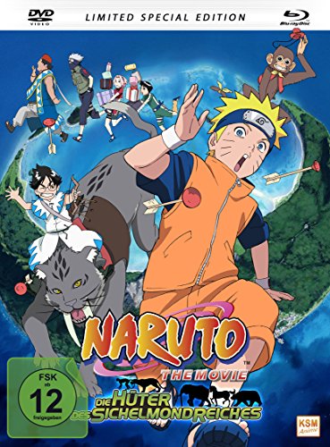 Naruto The Movie 3 - Die Hüter Des Sichelmondreiches - Limited Special Edition - Mediabook [2 Dvds]