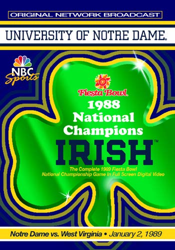 1989 Fiesta Bowl -Notre Dame V