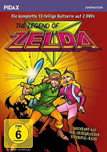 The Legend Of Zelda / Die Komplette 13-Teilige Kultserie (Pidax Animation) [2 Dvds]