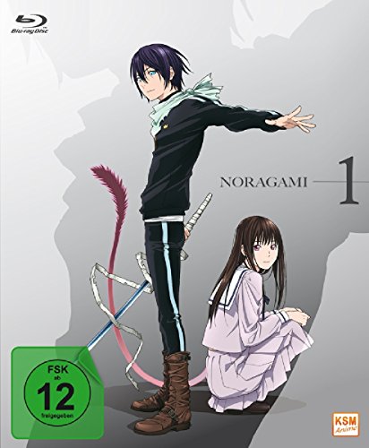Noragami - Episode 01-06 (Digipack Im Transparenten Kunststoff Zier-Schuber Als Limited Edition Mit 5 Yen Münze) [Blu-Ray]