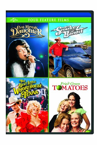 Coal Miner'S Daughter / Smokey And The Bandit / The Best Little Whorehouse In Texas / Fried Green Tomatoes Four Feature Films