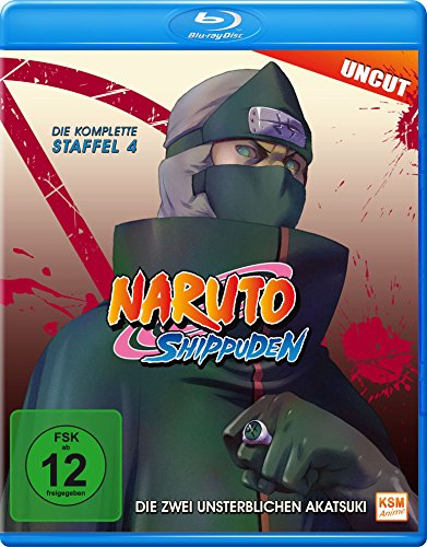 Naruto Shippuden, Staffel 4: Die Zwei Unterblichen Akatsuki (Episoden 292-308, Uncut) [Blu-Ray]