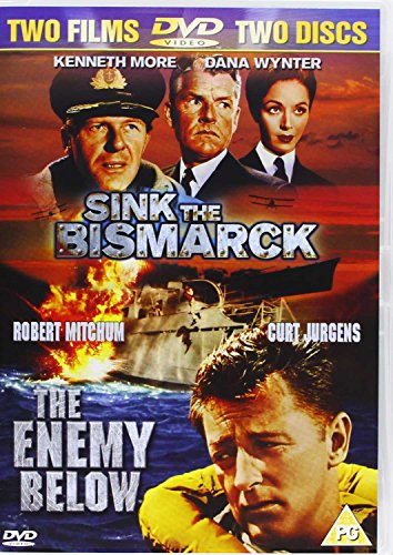 Sink The Bismark/Enemy Below Duopack Dvd [Edizione: Regno Unito]