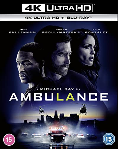 Ambulance [4K Ultra Hd] [2022] [Blu-Ray] [Region Free]