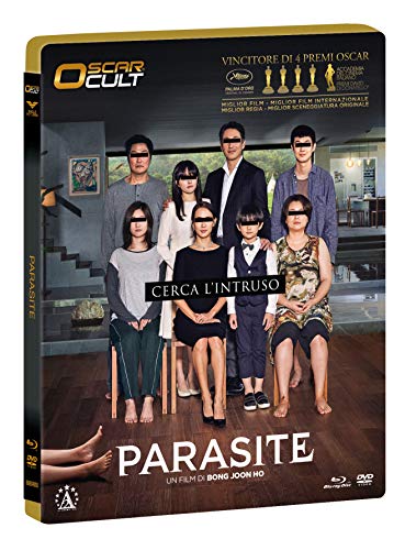 Parasite "Oscar Cult" Combo Ltd (Br+Dv) Ocard Numerata + Card Da Collezione
