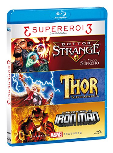 Tris Super Eroi (Box 3 Br) Doctor Strange, Thor, Iron Man