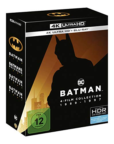 Batman 1-4 - 4K Collection (4K Ultra-Hd + Blu-Rays) (8 Discs)