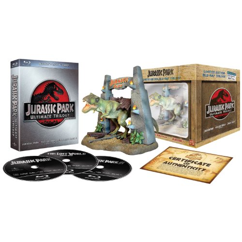 Coffret Jurassic Park 1 À 3 : Jurassic Park 1 ; Le Monde Perdu : Jurassic Park 3