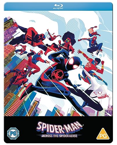 Spider-Man: Across The Spider-Verse Steelbook [Blu-Ray] [Region A & B & C]