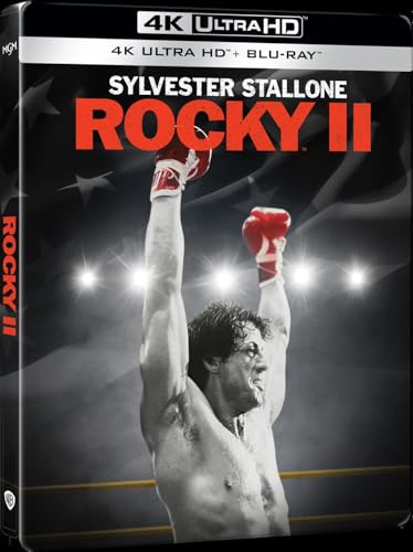 Rocky Ii (1979) Steelbook (4K Ultra Hd + Blu-Ray)