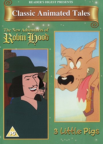 Classic Animated Tales- The New Adventures Of Robin Hood/ 3 Little Pigs (2 Films/ 1 Dvd)