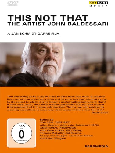 The Artist John Baldessari