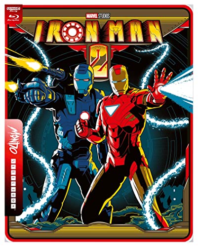 Iron Man 2 [Mondo Steelbook-4K Ultra-Hd + Blu-Ray]