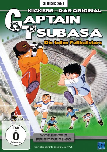 Captain Tsubasa: Die Tollen Fußballstars - Volume 2, Folge 31-60 (Dvd)