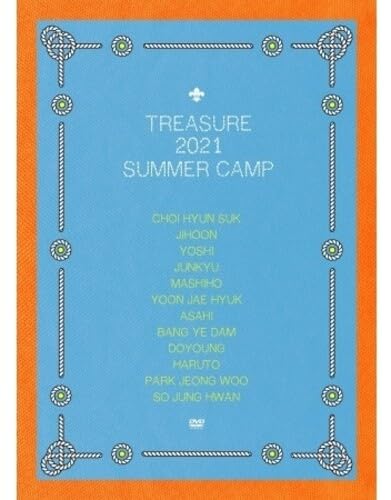 Treasure 2021 Summer Camp (Ntsc/Region 0) (Incl. 152Pg Photobook, 132Pg Making Of Book, Mouse Pad, Photo Bookmark Set, Accordion Postcard Set, 12X ...