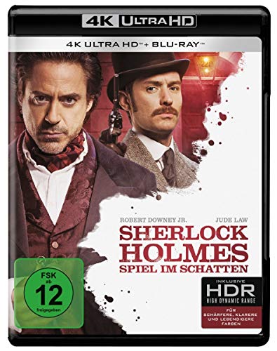 Sherlock Holmes - Spiel Im Schatten (4K Ultra-Hd) (+ Blu-Ray 2D)