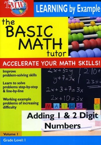 Basic Math Tutor Adding 1 & 2 Digit Numbers [Edizione: Regno Unito]