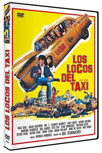 Los Locos Del Taxi Dvd 1983 D.C. Cab