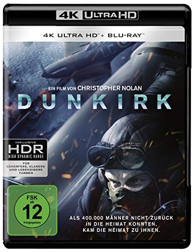 Dunkirk (4K Ultra-Hd) (+ Blu-Ray) (+ Bonus-Disc)