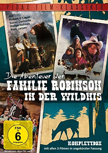 Die Abenteuer Der Familie Robinson In Der Wildnis - Komplettbox Mit Allen 3 Spielfilmen (Pidax Film-Klassiker) [3 Dvds]