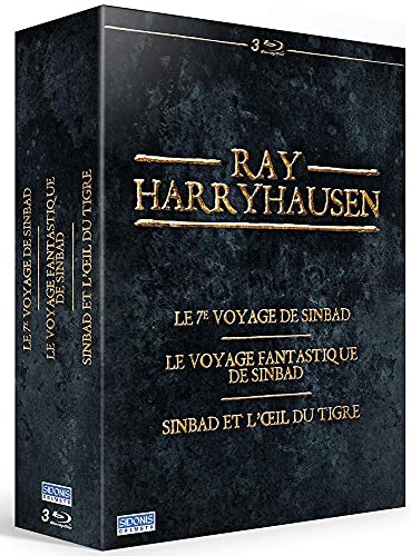 Ray Harryhausen : Le 7Ème Voyage De Sinbad + Le Voyage Fantastique De Sinbad + Sinbad Et L'Oeil Du Tigre [Coffret Collector Blu-Ray]