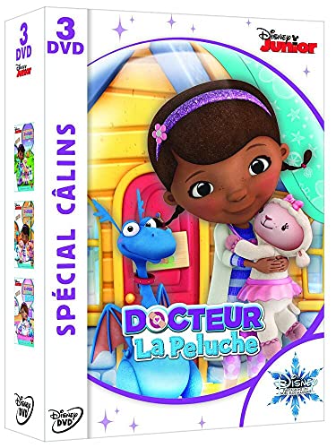 Coffret Docteur La Peluche : Des Bisous Qui Soignent Tout ; C'Est L'Heure De L'Examen ; Un Câlin Et Tout Va Bien