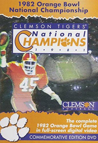 1982 Orange Bowl Championship Clemson Tigers [Edizione: Stati Uniti]