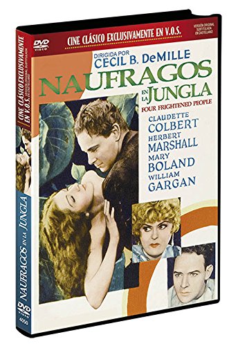 Naufragos En La Jungla V.O.S Dvd 1934 Four Frightened People