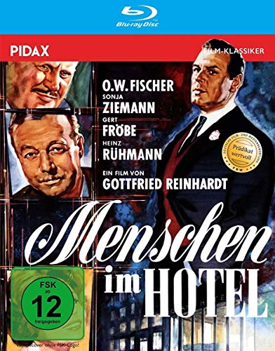 Menschen Im Hotel / Mit Dem Prädikat Wertvoll Ausgezeichnete Bestsellerverfilmung In Brillanter Hd-Qualität (Pidax Film-Klassiker) [Blu-Ray]