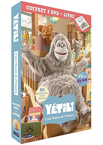 Yétili - C'Est L'Heure De L'Histoire - Coffret Dvd + Livre