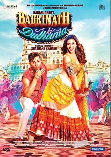 Badrinath Ki Dulhania Hindi Dvd ( All Regions, English Subtitles )