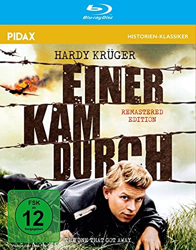 Einer Kam Durch - Remastered Edition (The One That Got Away) / Packender Abenteuerfilm Nach Einer Wahren Begebenheit (Pidax Historien-Klassiker) [Blu-