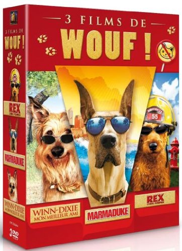 3 Films De Wouf ! : Marmaduke ; Winn-Dixie - Mon Meilleur Ami ; Rex, Chien Pompier