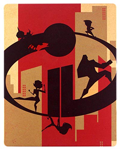Incredibles 2 3D Steelbook [Blu-Ray]+[Blu-Ray 3D] [Region Free] (Import) (Nessuna Versione Italiana)