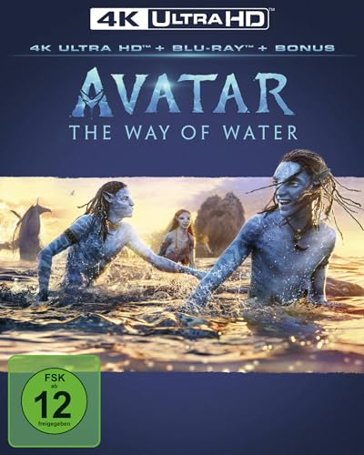 Avatar - The Way Of Water - Steelbook (4K Ultra Hd) (+ Blu-Ray) (+ Bonus-Blu-Ray)