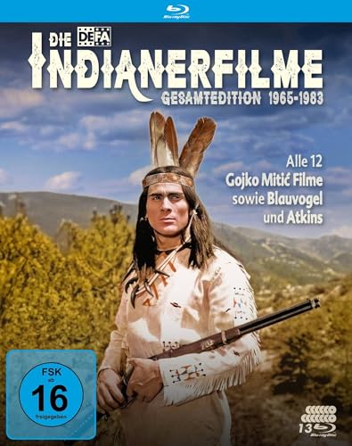 Die Defa-Indianerfilme Gesamtedition: Alle 12 Gojko Mitic Filme + Blauvogel + Atkins (Defa Filmjuwelen)