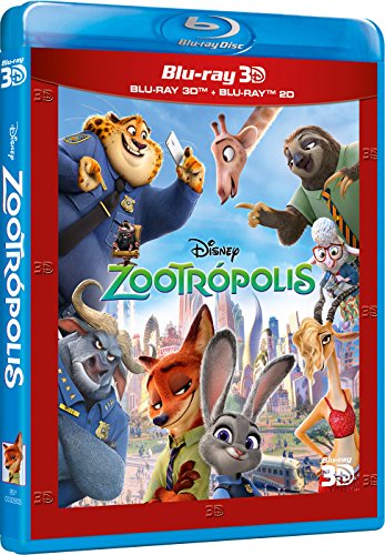 Zootrópolis (Blu-Ray 3D) [Edizione: Spagna]